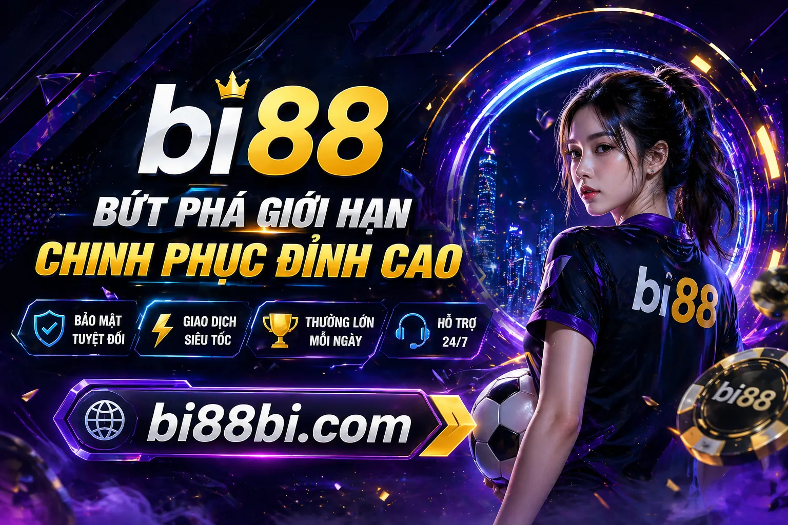 Sân vận động bóng đá với logo Visabet và ánh đèn rực rỡ, biểu tượng cho cá cược thể thao sôi động